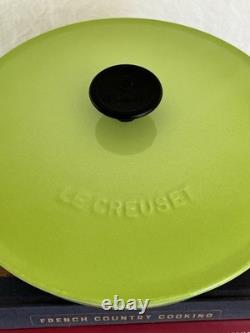 Vintage Le Creuset Dutch Oven Green Number 22 Soup Pot 2.75 QT