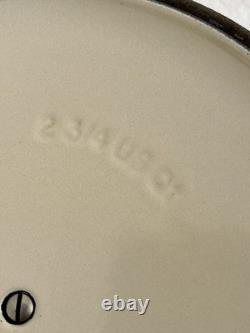 Vintage Le Creuset Dutch Oven Green Number 22 Soup Pot 2.75 QT