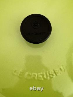 Vintage Le Creuset Dutch Oven Green Number 22 Soup Pot 2.75 QT