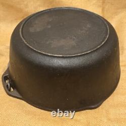 Vintage Lodge Cast Iron #10 DO Dutch Oven With Lid Made In USA