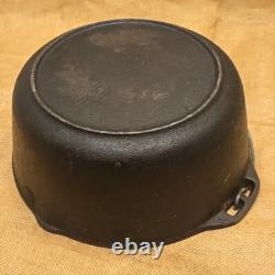 Vintage Lodge Cast Iron #10 DO Dutch Oven With Lid Made In USA