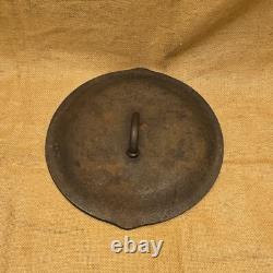 Vintage Lodge Cast Iron #10 DO Dutch Oven With Lid Made In USA