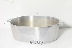 Vintage MAGNALITE 13 QT Dutch Oven with LID & TRIVET Aluminum 12L Oval Roaster GHC