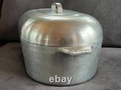 Vintage MAGNALITE 17 Qt Roaster 4269 withLid Cracked but Repaired FRANKENPOT Read