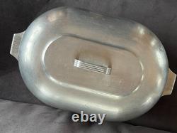 Vintage MAGNALITE 17 Qt Roaster 4269 withLid Cracked but Repaired FRANKENPOT Read