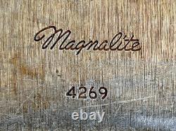 Vintage MAGNALITE 17 Qt Roaster 4269 withLid Cracked but Repaired FRANKENPOT Read