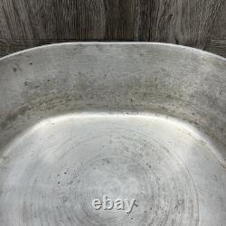 Vintage MAGNALITE GHC 8 Qt / 7.5L Cast Aluminum Oval Roaster Dutch Oven with Lid