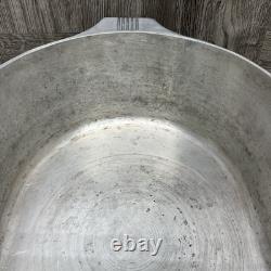 Vintage MAGNALITE GHC 8 Qt / 7.5L Cast Aluminum Oval Roaster Dutch Oven with Lid