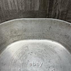 Vintage MAGNALITE GHC 8 Qt / 7.5L Cast Aluminum Oval Roaster Dutch Oven with Lid