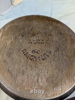 Vintage MagnaLite Dutch Oven, Covered Pot 6 Qu. With Lid Made In USA, GHC