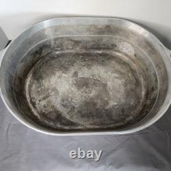 Vintage Magnalite 4267 Wagner Ware 13 QT Dutch Oven Roaster Aluminum USA Trivet