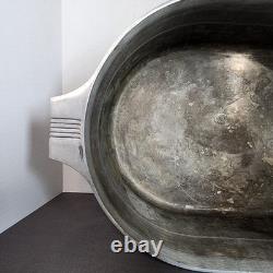Vintage Magnalite 4267 Wagner Ware 13 QT Dutch Oven Roaster Aluminum USA Trivet