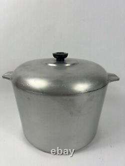 Vintage Magnalite GHC 12 Quart 12qt Dutch Oven Stock Pot with Lid USA Rare