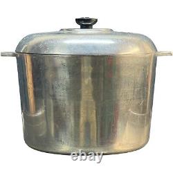 Vintage Magnalite GHC 12 Quart Dutch Oven Stock Pot with Lid Made in USA RARE