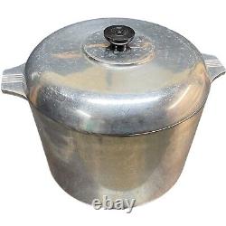 Vintage Magnalite GHC 12 Quart Dutch Oven Stock Pot with Lid Made in USA RARE