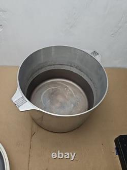 Vintage Magnalite GHC 12 Quart Round Dutch Oven Stock Pot + Lid Made in USA RARE