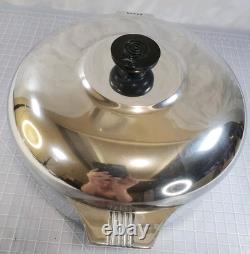 Vintage Magnalite GHC 4248 5-Quart Round Dutch Oven Stock Pot with Lid USA EUC