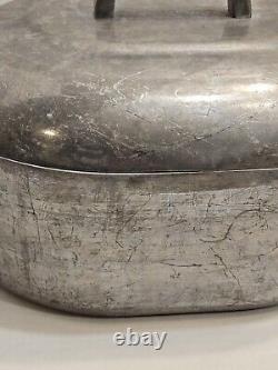 Vintage Magnalite GHC 8 QT Aluminum Dutch Oven Roaster Roast Pan with Lid