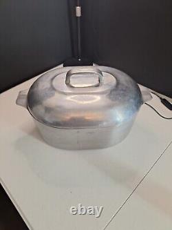 Vintage Magnalite GHC 8qt Roaster Dutch Oven withLid Made in USA No Trivet