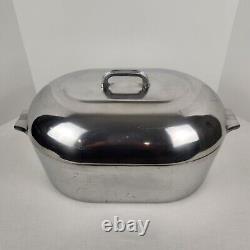 Vintage Magnalite GHC Dutch Oven Roaster 20 3/8 X 12 1/4 Large 17 Qt USA Made