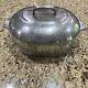 Vintage Magnalite Ghc-usa Oval Roasting Pot/dutch Oven 8 Quart 7.5 Liter With Lid