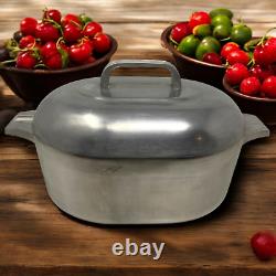 Vintage Magnalite Wagner Ware Sidney Aluminum 4263 4 Qt Roasterette Dutch Oven