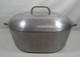 Vintage Magnalite Wagner Ware Sidney O 4265-m Oval Granny Dutch Oven With Lid