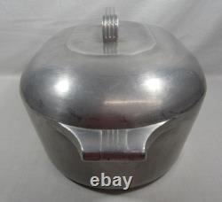 Vintage Magnalite Wagner Ware Sidney O 4265-M Oval Granny Dutch Oven With Lid