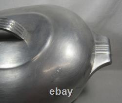 Vintage Magnalite Wagner Ware Sidney O 4265-M Oval Granny Dutch Oven With Lid