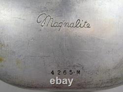 Vintage Magnalite Wagner Ware Sidney O 4265-M Oval Granny Dutch Oven With Lid