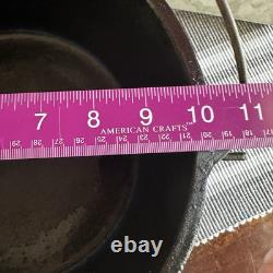 Vintage McClary No 8 Drip-Top Dutch Oven 1927 10 in Diameter Restored