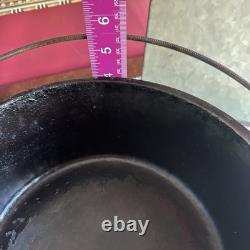 Vintage McClary No 8 Drip-Top Dutch Oven 1927 10 in Diameter Restored