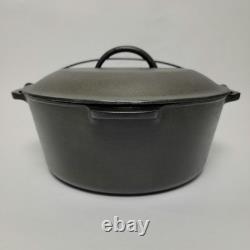 Vintage Ozark St Louis MO Union Made No 8 Cast Iron Dutch Oven with Lid