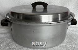 Vintage Set Of 4 Wear Ever Pans 1 Dutch Oven With Lid 3 Saucepans With 2 Lids
