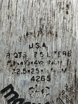 Vintage Wagner Ware Magnalite 4265-8 Qt. Roaster Dutch Oven Aluminum Pan Trivet