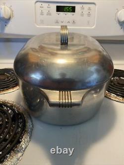 Vintage Wagner Ware Magnalite 4265-P Oval Roaster Lid Turkey Pan Dutch Oven
