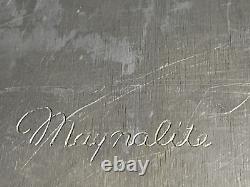 Vintage Wagner Ware Magnalite 4269 M Oval Turkey Roaster Dutch Oven 17 Qt 20 Lg