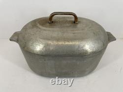Vintage Wagner Ware Magnalite Roaster Oval Pot with Lid 4265 P Aluminum Dutch Oven