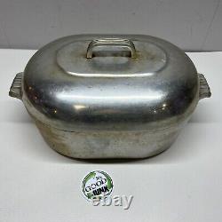 Vintage Wagner Ware Sidney -0-Magnalite Roaster Dutch Oven with Lid