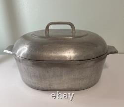 Vintage Wagner Ware Sidney O Magnalite 4265 P 8qt Roaster Dutch Oven Withtrivet