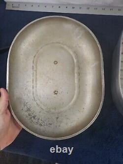 Vintage Wagner Ware Sidney O Magnalite 4265-P Roaster Dutch Oven + Lid & Trivet