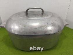 Vintage Wagner Ware Sidney O Magnalite 8qt Dutch Oven With Lid 4265P