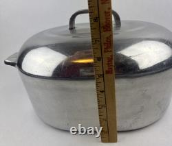 Vintage Wagner Ware Sidney O Magnalite 8qt Roaster with Lid 4265 P Dutch Oven