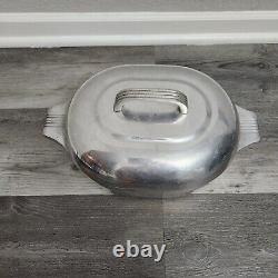 Vintage Wagner Ware Sydney -0- Magnalite 4263 Oval Roaster Dutch Oven With Lid