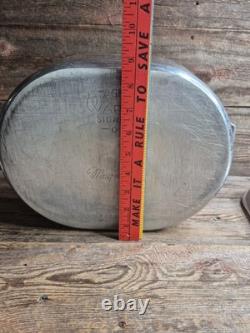 Vintage Wagner Ware Sydney-O Magnalite Roasterette Roaster Oven Stainless Steel