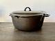 Vollrath No. 8 Cast Iron Dutch Oven With Lid Excellent Antique Condition