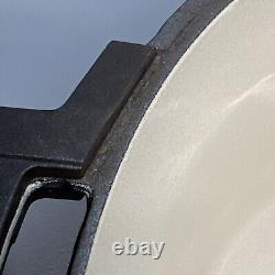 Vtg Cousances #29 Black Enameled Cast Iron Dutch Oven France Le Creuset (Read)