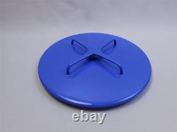 Vtg Dansk Blue Enamel 8 Qt IHQ Dutch Oven Pan with Lid Kobenstyle France 11.5