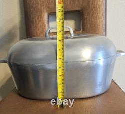 Vtg Magnalite 4267-P 13 Qt Roaster Dutch Oven Wagner Ware Sidney O USA