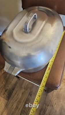 Vtg Magnalite 4267-P 13 Qt Roaster Dutch Oven Wagner Ware Sidney O USA